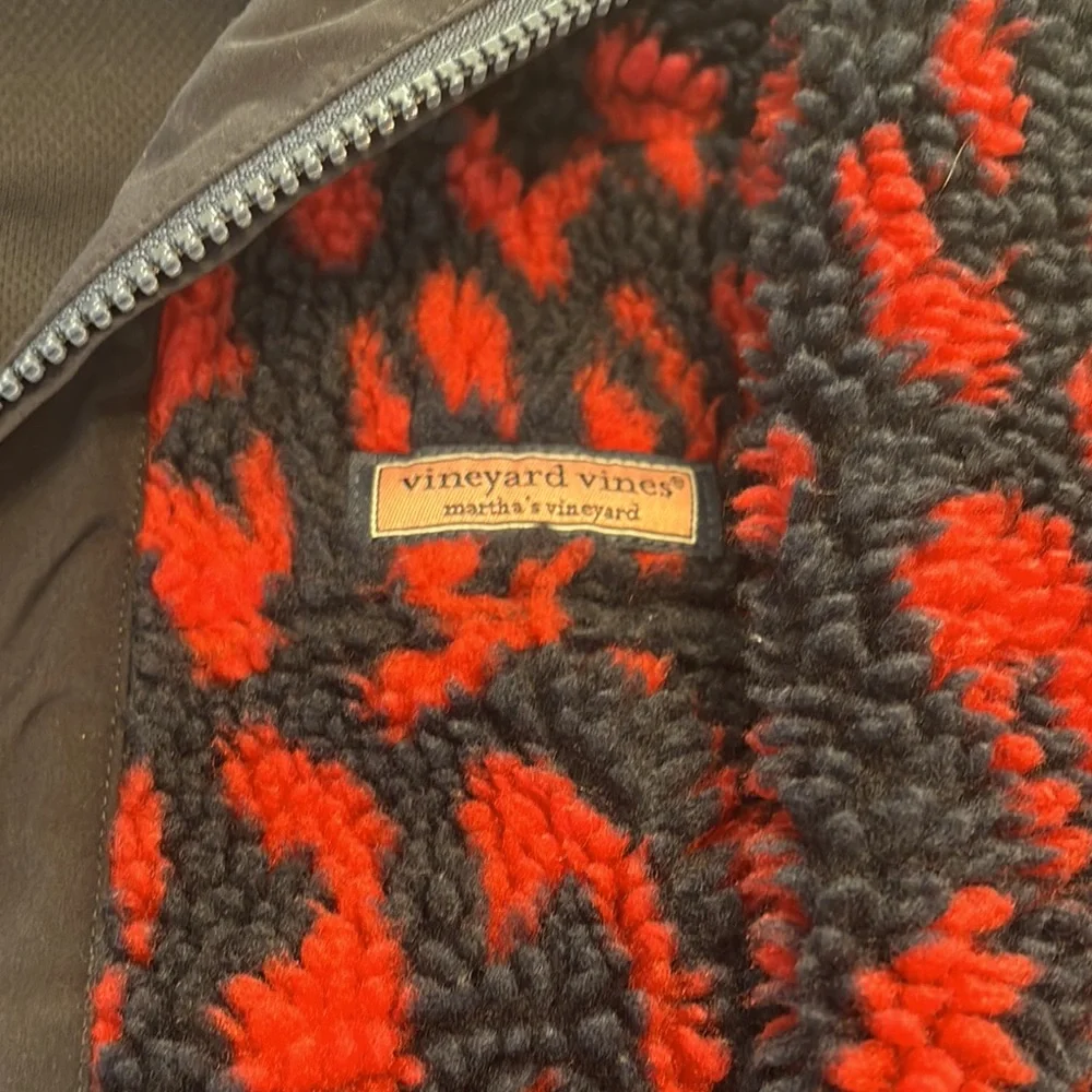 EUC - Vineyard Vines Red and Navy The Shep Shirt - Picture 3 of 11